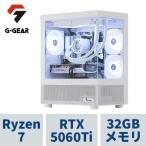 G-GEAR Ryzen 7 5700X 32GB RTX 5060 Ti 1TB GP7A-C260B