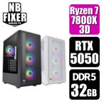 S200 Ryzen 7 7800X3D 32GB RTX 5050 1TB