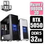 H26 Ryzen 7 9800X3D 32GB RTX 5050 1TB