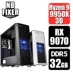 H26 Ryzen 9 9950X3D 32GB Radeon RX 1TB