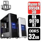 H26 Ryzen 9 9950X3D 32GB RX 9070 XT 1TB