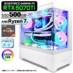 PASOUL AMD Ryzen 7 7800X3D 32GB GeForce RTX 5070シリーズ 500GB GP-V3