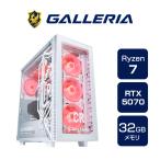 GALLERIA AMD Ryzen 7 9800X3D 32GB RTX 5070 1TB CRA7R-R57