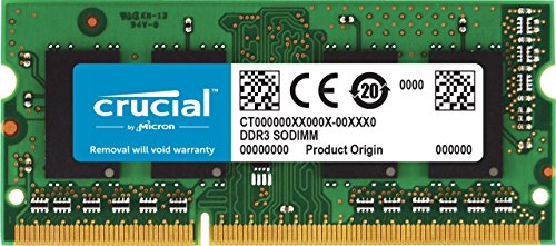 crucial CT204864BF160B [SODIMM DDR3L PC3L-12800 16GB]