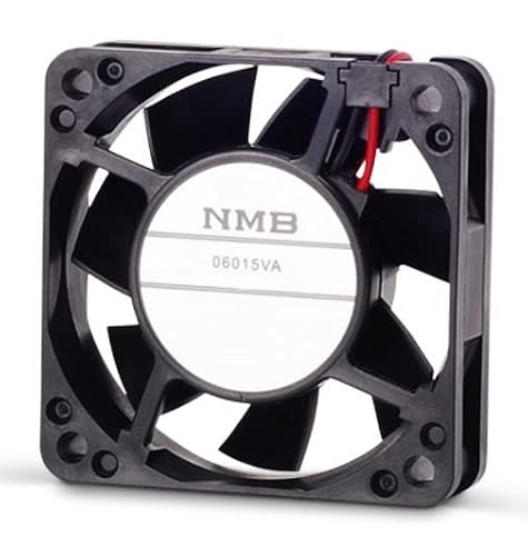 Nmb Technologies 06015VE-24P-CT-00、DCファンファン、IP68/IP69K定格、60x15mm、24VDC、19.42CFM、36.5dBA、5600RPM、67.7Pa