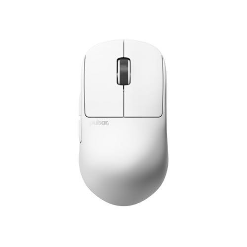 Pulsar Gaming Gears(パルサー ゲーミング ギア) ワイヤレスゲーミングマウス X2H CrazyLight Medium(Uyuni White) PX2HCL202 返品種別A