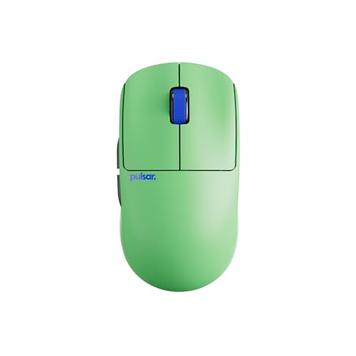 Pulsar Gaming Gears CrazyLight Series ワイヤレス ゲーミングマウス 超軽量 35グラム 1ms 32000 DPI Optical swhich XS-1 Flagship Sensor 国内正規品(X2 CrazyLight, Mini, Aqua Zest) PX2CL102
