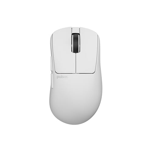 Pulsar Gaming Gears CrazyLight Series ワイヤレス ゲーミングマウス 超軽量 41グラム 1ms 32000 DPI Optical swhich XS-1 Flagship Sensor 国内正規品(Xlite CrazyLight, Mini, Uyuni White) PXLCL102