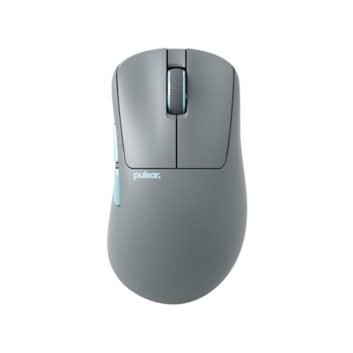 Pulsar Gaming Gears CrazyLight Series ワイヤレス ゲーミングマウス 超軽量 44グラム 1ms 32000 DPI Optical swhich XS-1 Flagship Sensor 国内正規品(Xlite CrazyLight, Medium, Rock) PXLCL210