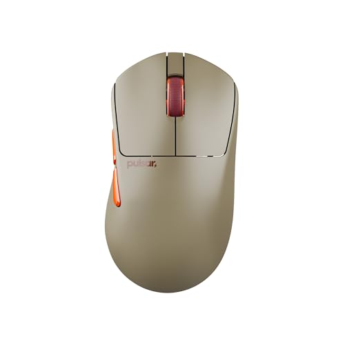 Pulsar Gaming Gears CrazyLight Series ワイヤレス ゲーミングマウス 超軽量 43グラム 1ms 32000 DPI Optical swhich XS-1 Flagship Sensor 国内正規品(X3 CrazyLight, Mini, Desert) PX3RCL103