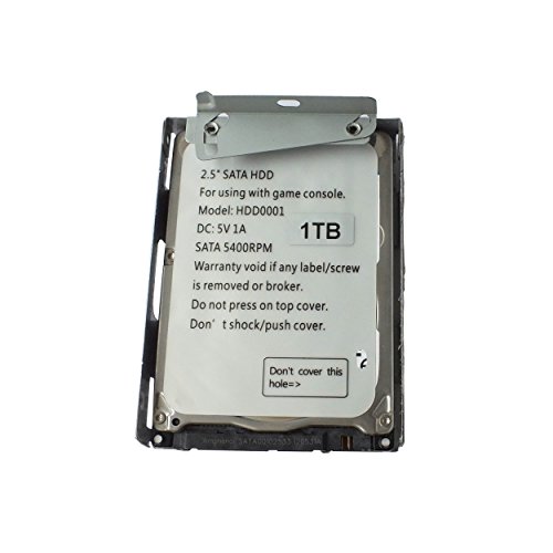 OSTENT HDD ハードディスクドライブ 1000GB (1TB) ＋取り付けブラケットセット Sony PS3 Super Slim CECH-400X用