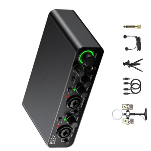 Jazuaiao プラグアンドプレイサウンドカードによる音量ゲインコントロールとヘッドフォン使いやすいマイク用USB