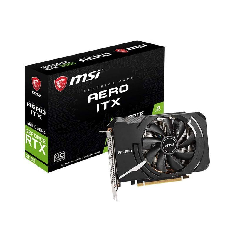 GeForce RTX 2060(6GB) MSI｜AERO ITX 6G OC GeForce RTX 2060 AERO ITX 6G OC