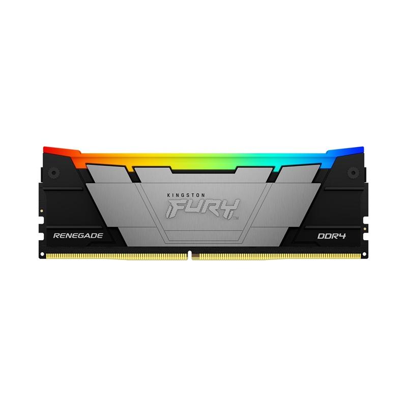 Kingston キングストン FURY Renegade DDR4 RGBシリーズ ブラック 32GB DDR4-3200 CL16 DIMM 288pin ゲーミングメモリ KF432C16RB2A/32 kingston フューリー レネゲード 増設メモリ 国内正規品 キャンセル不可