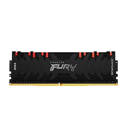 KINGSTON FURY 【中古】【輸入品・未使用】キングストン Kingston FURY デスクトップPC用メモリ DDR4 3200MT/秒 8GB×1枚 Kingston FURY Renegade レネゲード RGB CL16 KF432C16RBA/8 RGB