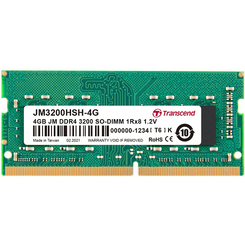 トランセンド JM3200HSH-4G [SODIMM DDR4 PC4-25600 4GB]