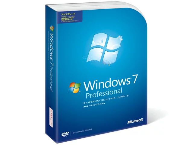 マイクロソフト Windows 7 Pro パッケージ版 Microsoft WINDOWS 7 Professional アップグレード版 パッケージ版