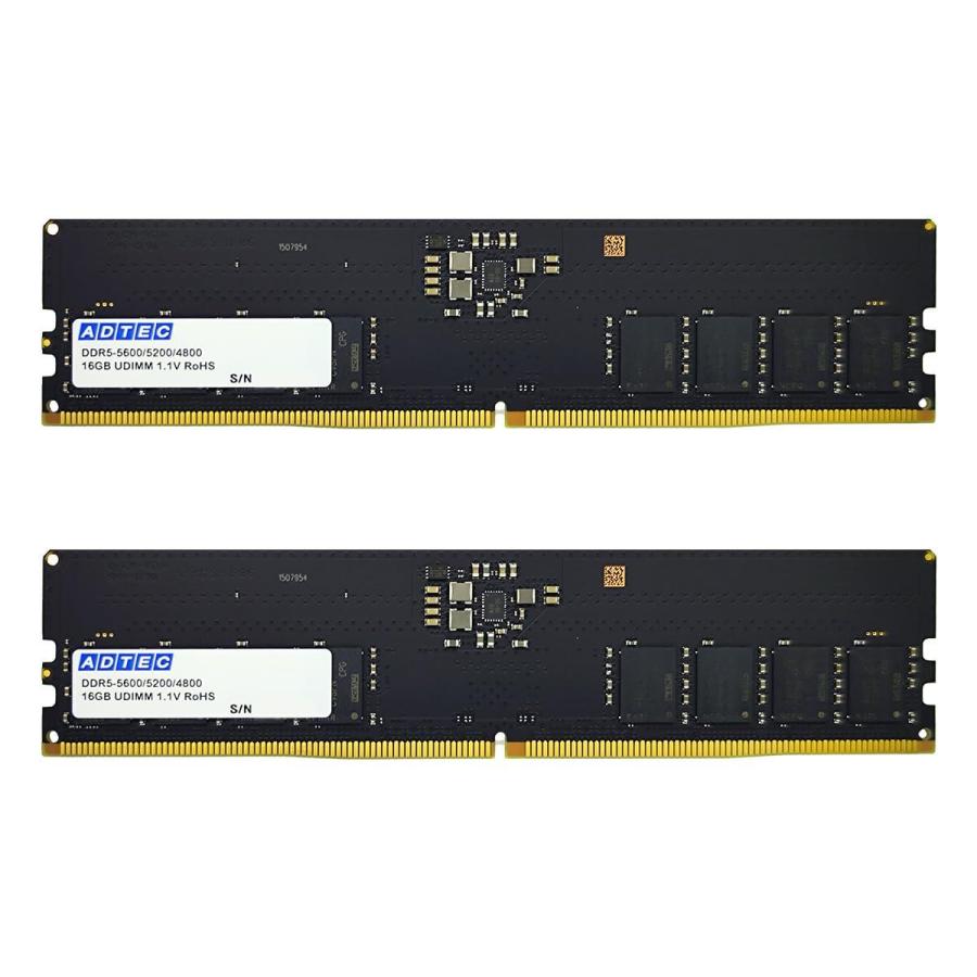 ADTEC アドテック ADS5600D-H16GW DDR5-5600 UDIMM 8GB(ADS5600D-H16GW)