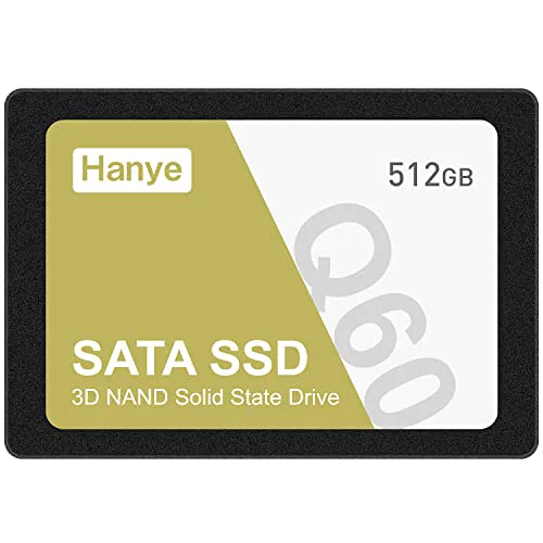 Hanye 2.5インチ SATA 512GB｜Hanye 7mm 採用 SSD 512GB
