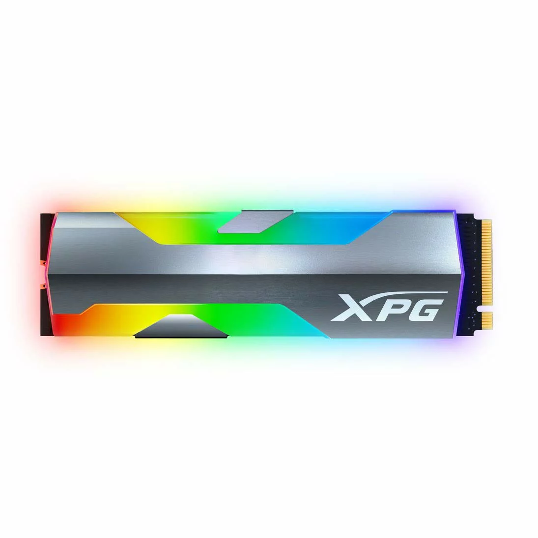 ADATA M.2 NVMe 500GB｜ADATA XPG SPECTRIX S20G DRAM キャッシュ RGB イルミネーション ヒートシンク ASPECTRIXS20G- -C ASPECTRIXS20G-500G