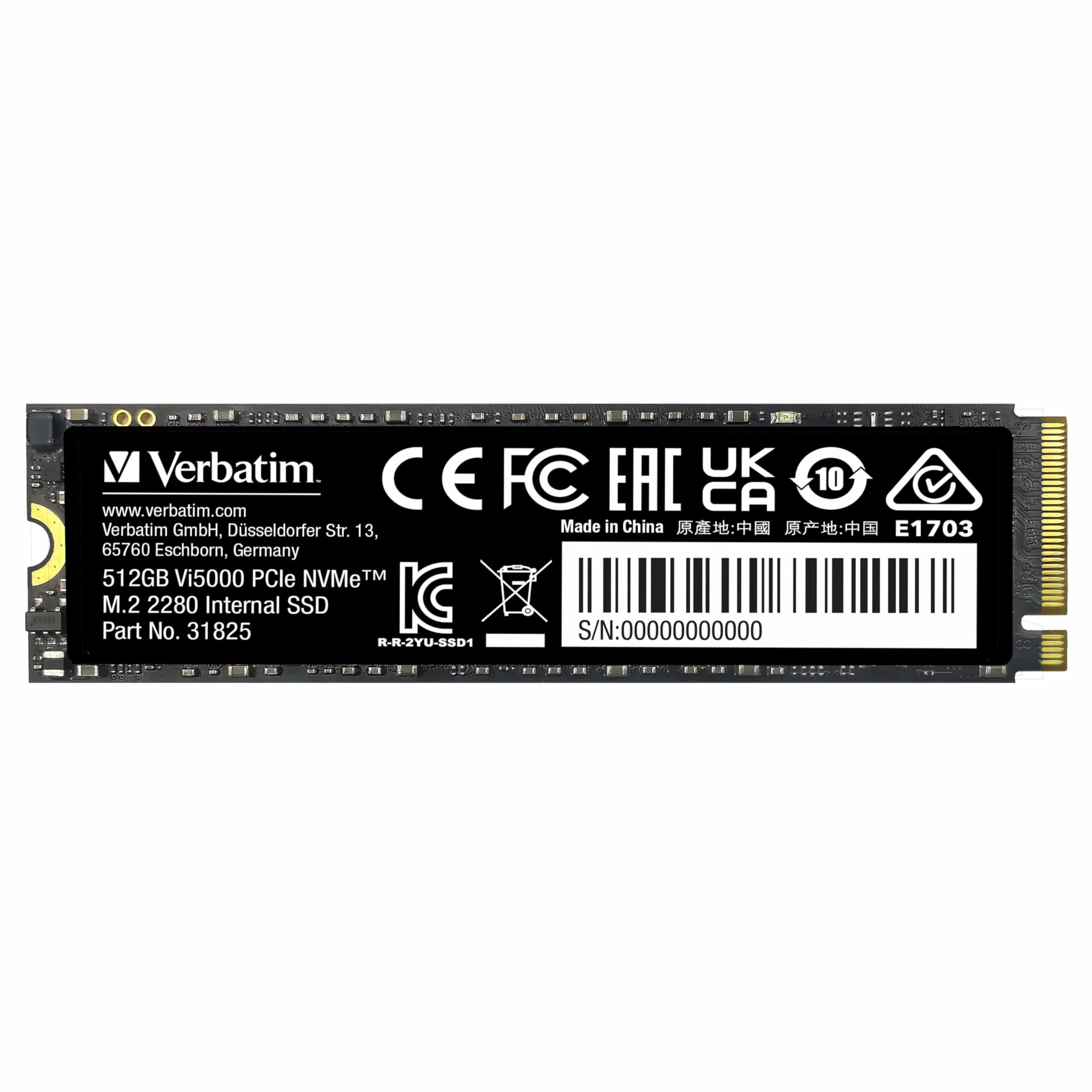 Verbatim 512GB｜Verbatim バーベイタム サイズ Verbatim バーベイタム 内蔵SSD サイズ:512GB
