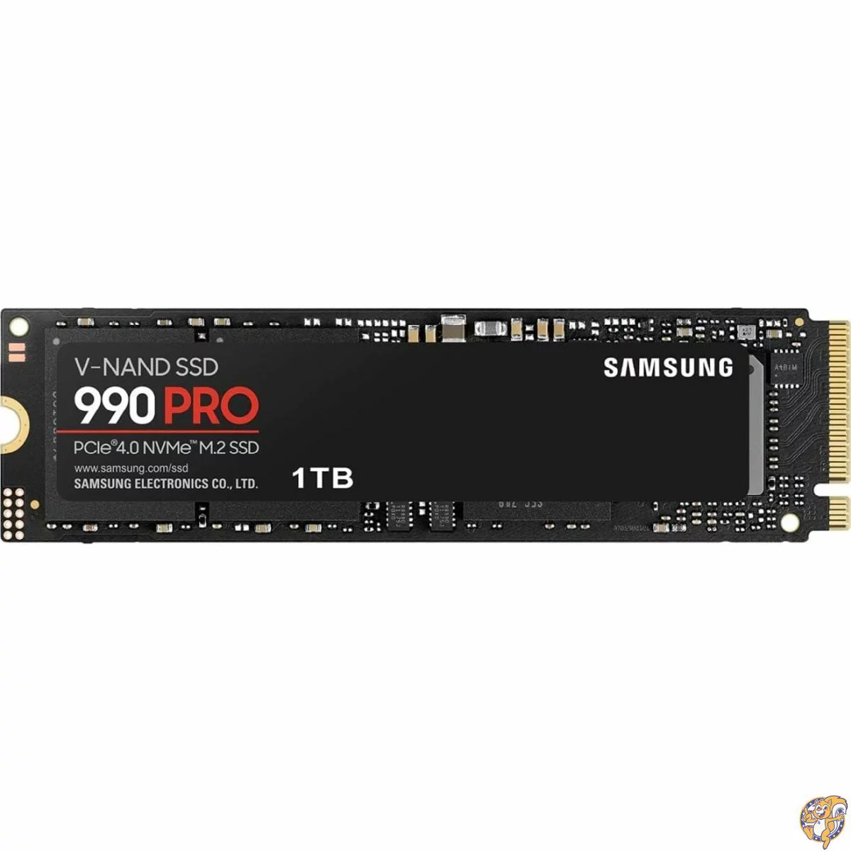 Samsung M.2 NVMe 1TB｜Samsung 990 PRO ソリッドステートハード ゲーム 熱制御 ダイレクトストレージ メモリ拡張 ビデオ編集用 ヘビーグラフィック MZ-V9P1T0B AM