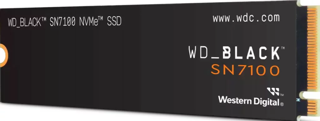 Western Digital M.2 2280 NVMe 1TB｜Western Digital WDS100T4X0E Western Digital WD BLACK SN7100 w NVMe1TB WDS100T4X0E Gen4x4