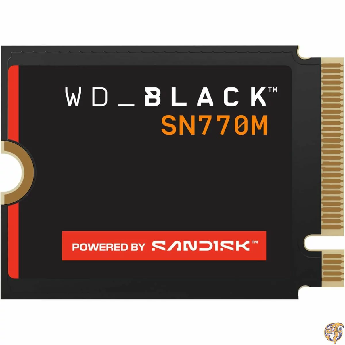 M.2 2230 NVMe 2TB｜WD BLACK SN770M NVMeSSD - ハンドヘルドゲームデバイスと互換性のあるノートパソコン用 Asus ROG Ally、Steam Deckに最適 WDBDNH0020BBK-WRSN