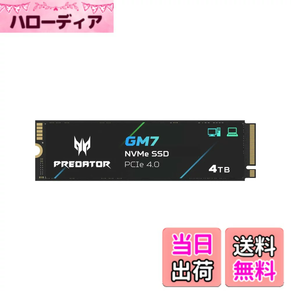 SanDisk M.2 NVMe 4TB｜Sandisk Gen4x4
