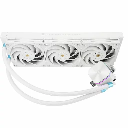 THERMALRIGHTFrozenEdge360BlackAIOウォータークーラー、液体CPUクーラー、3x120mmPWMファン水冷システム、2150RPM高速ファン、AMD/AM4/AM5&IntelLGA1700