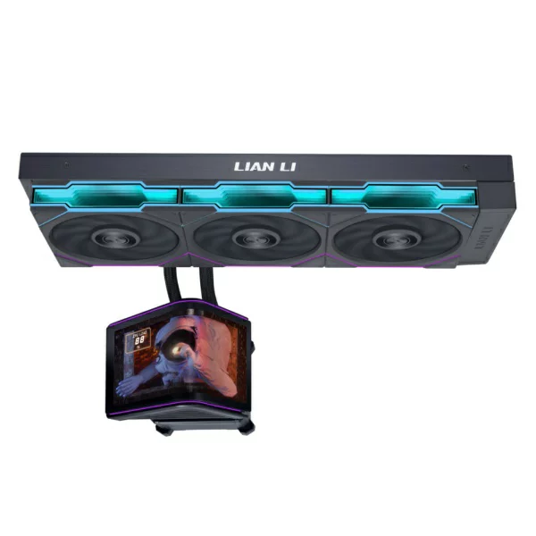 Lian Li LIANLI｜リアンリ 水冷CPUクーラー 120mmファンx3 [LGA1700/1851・AM4/AM5] HydroShift II OLED Curved 360 TL ブラック GHS2OLDC36TB