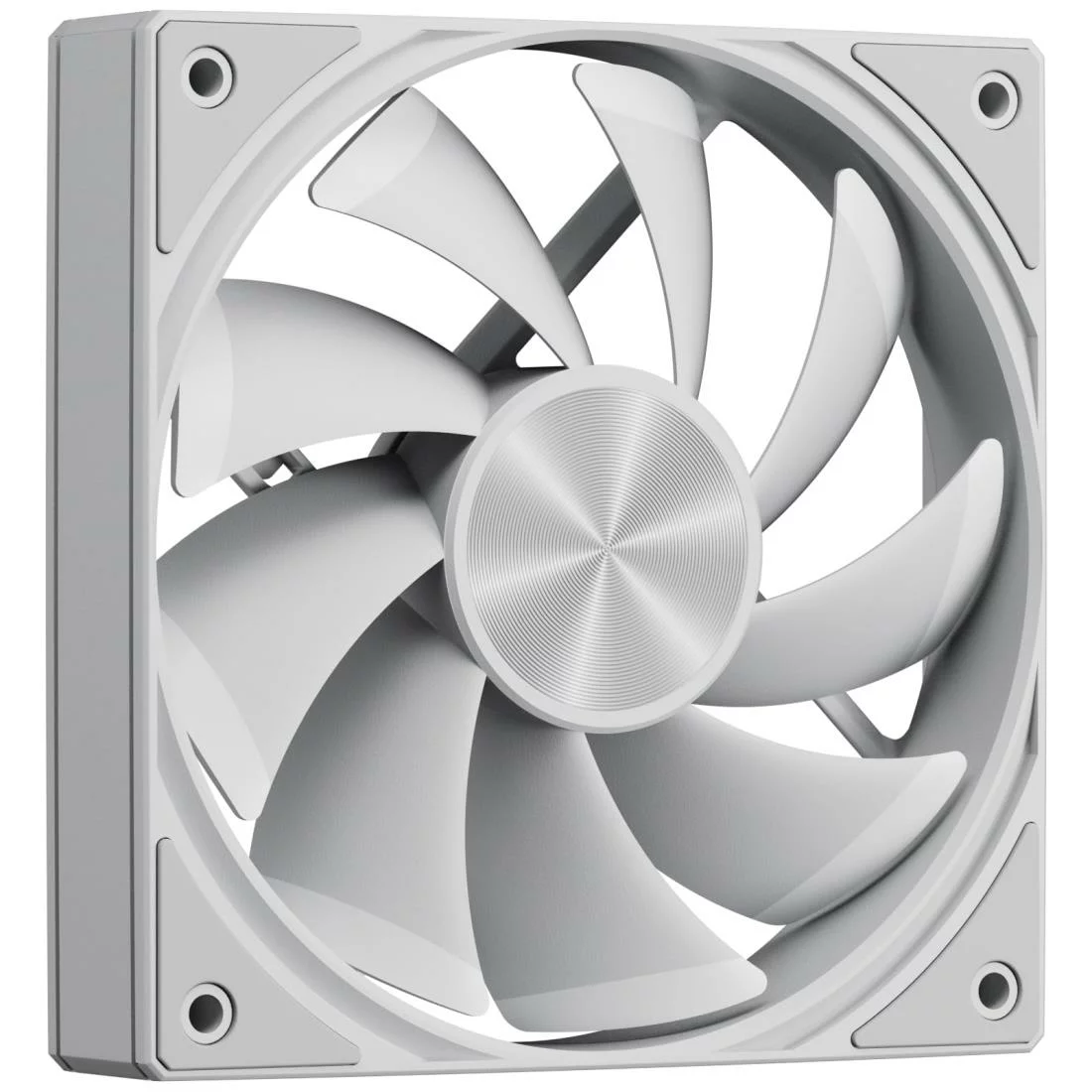 novonest ケースファン 120mmファン 高性能 1650RPM pcファン 冷却ファン 4PIN PWM 120mm PCケースファン 静音 冷却 ホワイト「U3T1」