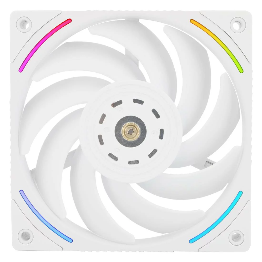 thermalright TL-K12W 120mm CPUクーラーファン、コンピュータケースファン、4ピンPWM制御、2150RPM、S-FDBベアリング用PCパフォーマンスファン、風圧ファン(白)