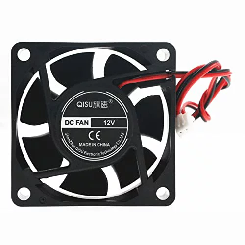 PENGLIN 冷却ファン 1個 静音 PCケースファン 2 ピン ブラシレス 6cm ファン 60mm X 60mm X 25mm DCファン