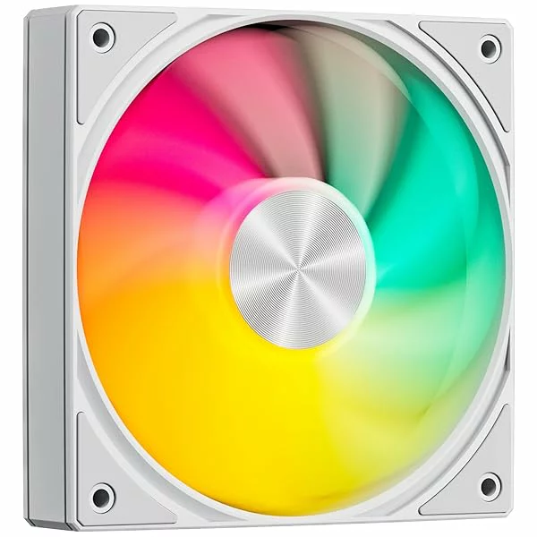 upHere PCケースファン120mm 5V3ピンARGB pc冷却 4ピン 12cm cpuファン 静音 PWM 600-1650RPM DC