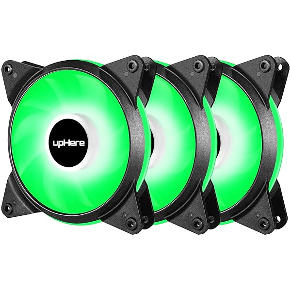 novonest 120mm 冷却LEDファン PCケース用 静音タイプ 25mm厚 1200rpm±10% 3PIN T3GN3-3