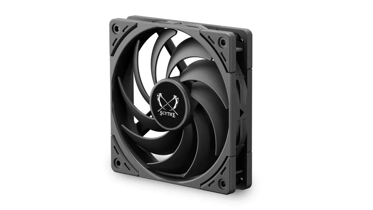 SCYTHE サイズ SCYTHE オリジナル設計12cmケースファン 新開発渦巻状フィン Wonder Snail 1800 PWM 1800rpm デ