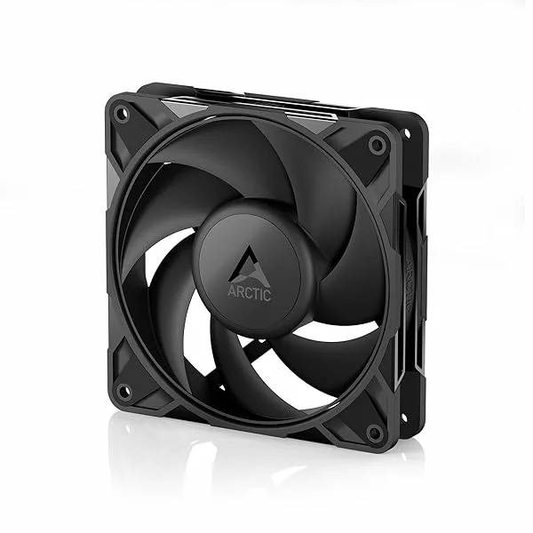 ARCTIC P12 Pro PST - プレミアムケースファン 120mm PWM PST対応 Yケーブル分岐 高静圧 0RPMモード 600