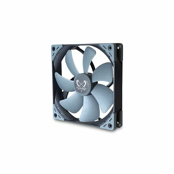 SCYTHE サイズ オリジナル設計 高密度密閉型FDB採用 防振ラバー搭載 KAZE FLEX 140 SQUARE PWM 1200rpm KF1425FD12S-P