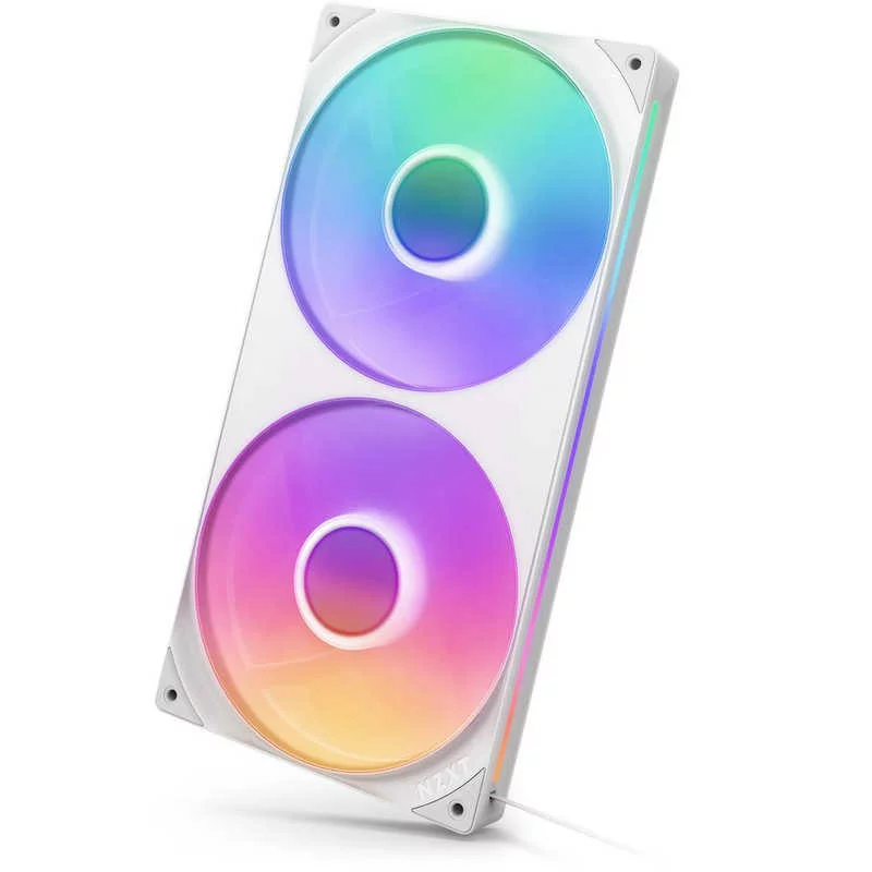 NZXT ケースファン シングルフレーム F280 RGB CORE ［ 280mm /2000RPM ］ ホワイト RF-U28HF-W1