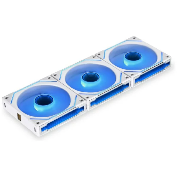 Lian Li LIANLI｜リアンリ ケースファンx3 [120mm /2100RPM] UNI FAN SL-INFINITY 120 WT 3Pack ホワイト