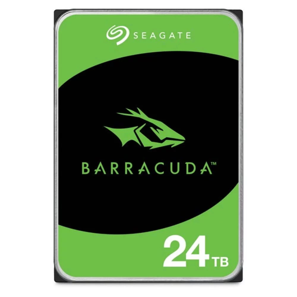 Seagate BarraCuda 24TB BarraCuda 3.5inch 24TB 内蔵HDD SATA 6Gb/s 512MB 7200rpm