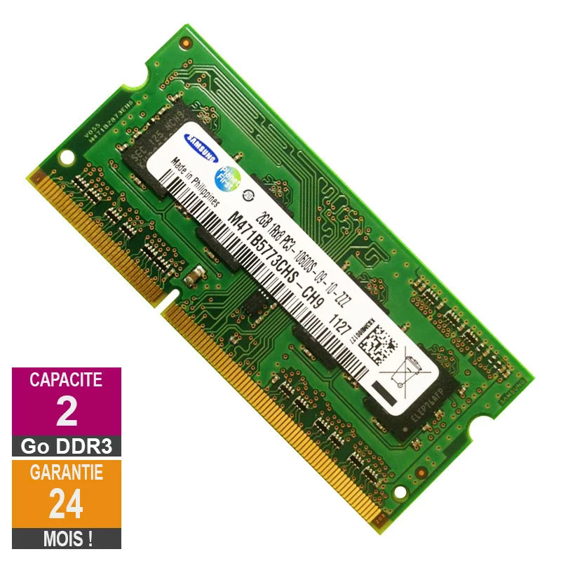 SAMSUNG 新品 SAMSUNG PC3-10600S (DDR3-1333) 2GB SO-DIMM 204pin バルク ノートパソコン用メモリー