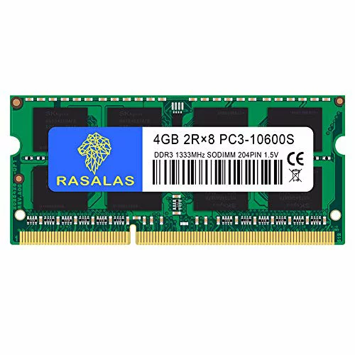 MemoryMasters サイズ：DDR3 10600S PC3-10600 DDR3 1333MHz ノートPC用 メモリ4GB*2枚 CL9 204Pin Non-ECC SO-DIMM RAM