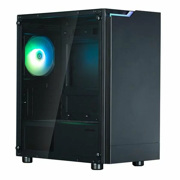 Lian Li zalman ザルマンMicroATX ミニタワー型 ブラック T4 PLUS BLACK(2636447) 10日はエントリーで最大5000P&クーポン配布