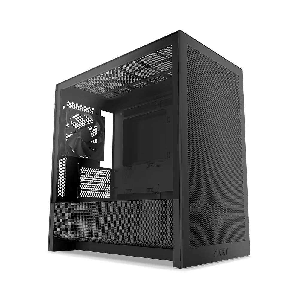 NZXT H3 Flow - Black MICRO-ATX エアフロー ブラック｜CC-H31FB-01