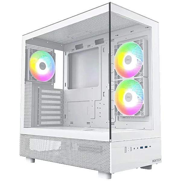 Montech ｜モンテック [ATX /Micro ATX /Mini-ITX] XRシリーズ ホワイト XR (W)
