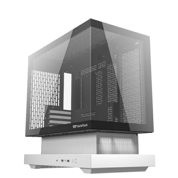 darkFlash ｜ダークフラッシュ [Micro ATX /Mini-ITX] ホワイト＆ブラック F1-B&W-COMBO