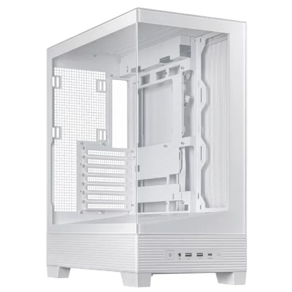 ASUS ｜エイスース ピラーレス構造のミドルタワー ASUS A31 Case（ホワイト） ASUS/A31/WH