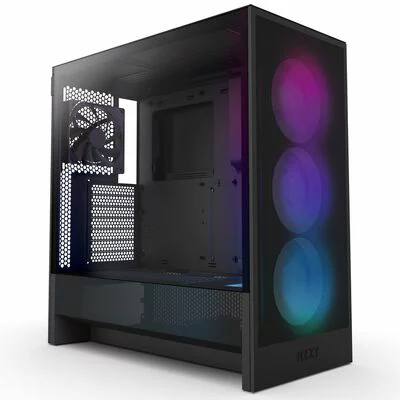 NZXT H5 Flow RGB v2 Black ミドルタワー ブラック｜CC-H52FB-R1